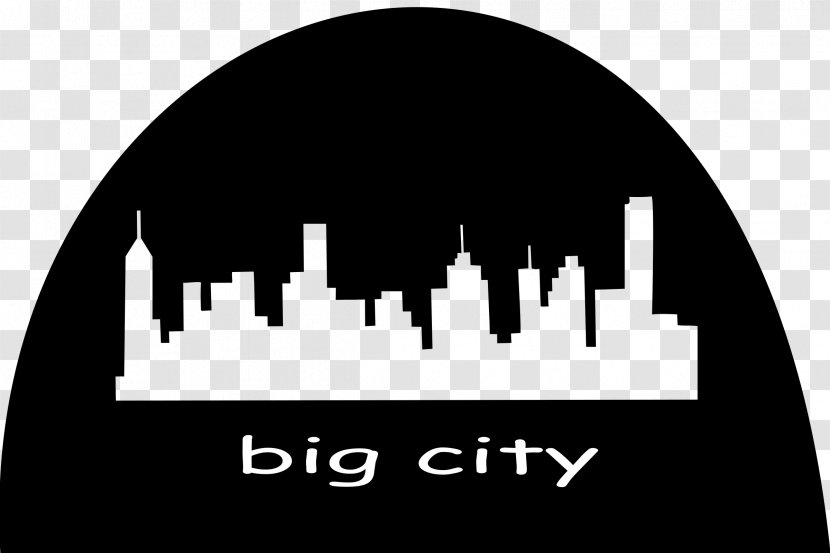 City Clip Art - Text - Silhouette Transparent PNG