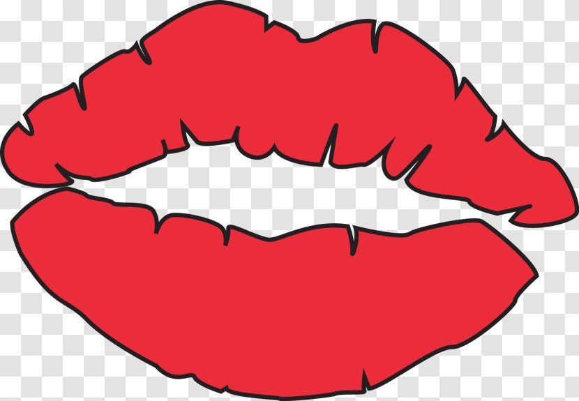 Coloring Book Kiss Drawing Lip Smile - Heart - Lips Transparent PNG