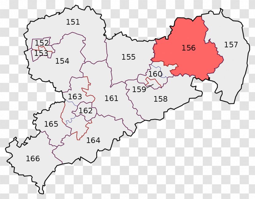 Constituency Of Bautzen I German Federal Election, 2009 Electoral District Görlitz - Germany - Bundestagswahl Transparent PNG