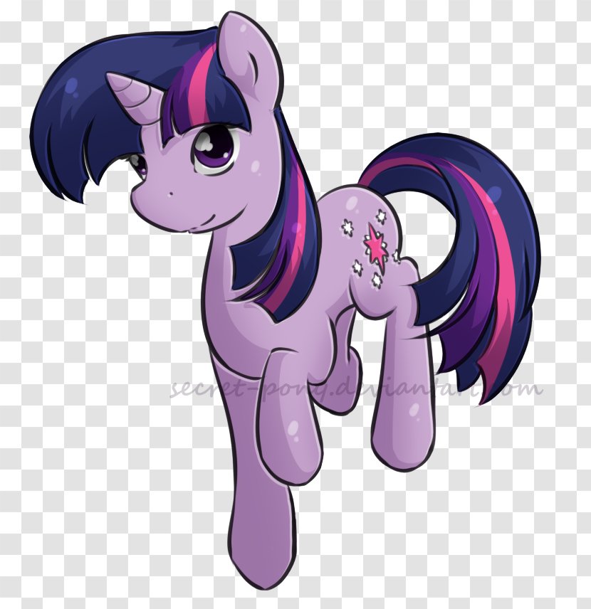 My Little Pony Twilight Sparkle Horse Equestria - Violet - Unicorn Eye Transparent PNG