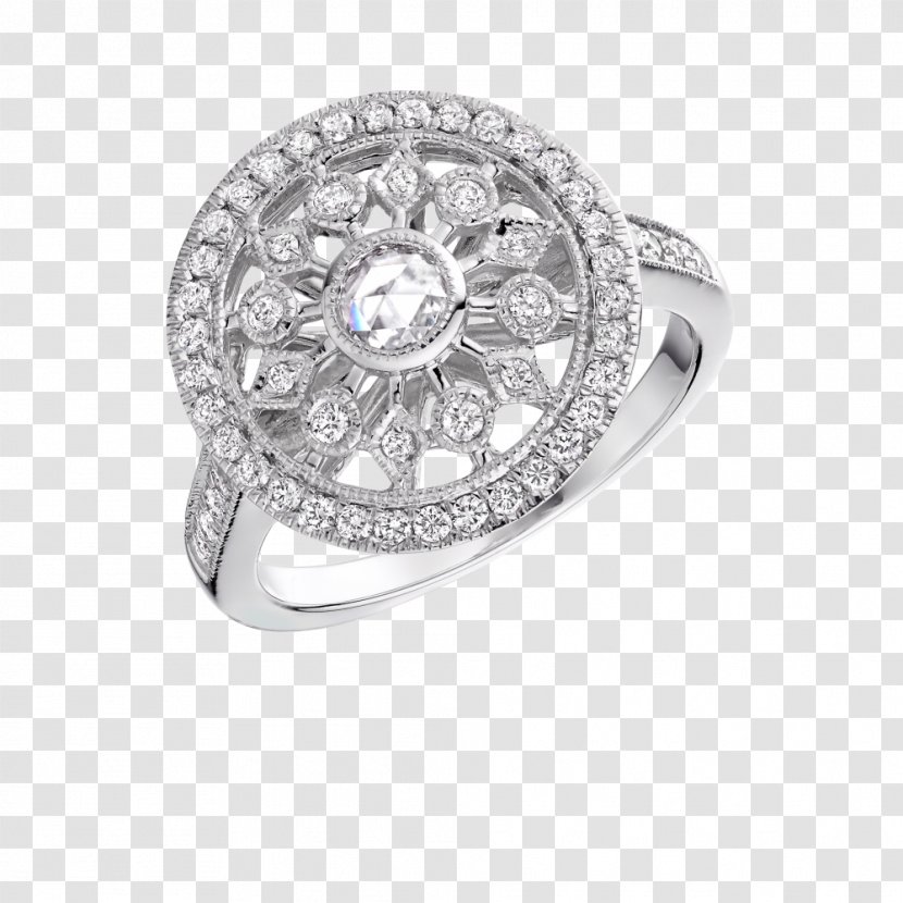 Engagement Ring Diamond Cut Jewellery - Large Rings Transparent PNG