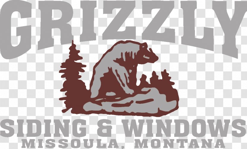 Logo Mammal Brand Recreation Font - Label - Grizzly Painting Transparent PNG