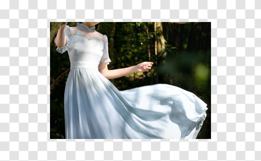 Wedding Dress Satin Shoulder Cocktail Transparent PNG