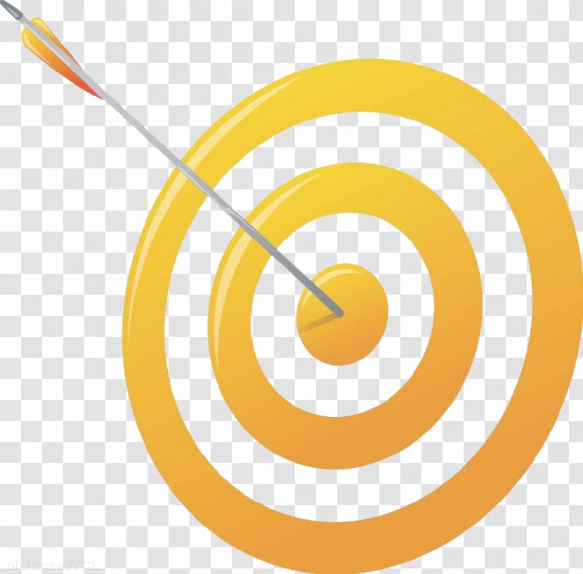 Arrow Archery Shooting Sport - Aiming At The Circle,Arrow Target Transparent PNG