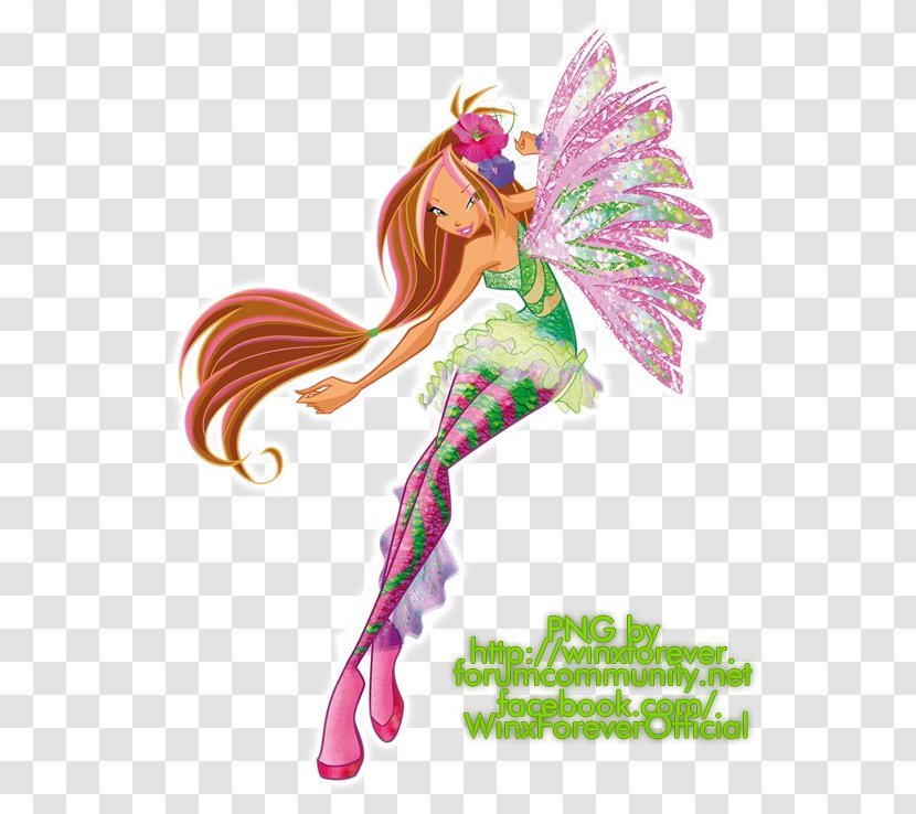 Flora Bloom Tecna Musa Sirenix - Barbie - Trix Winx Transparent PNG