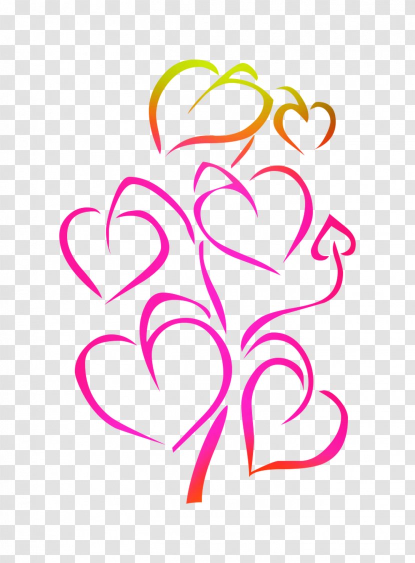 Clip Art Design Line Point - Heart - Cartoon Transparent PNG