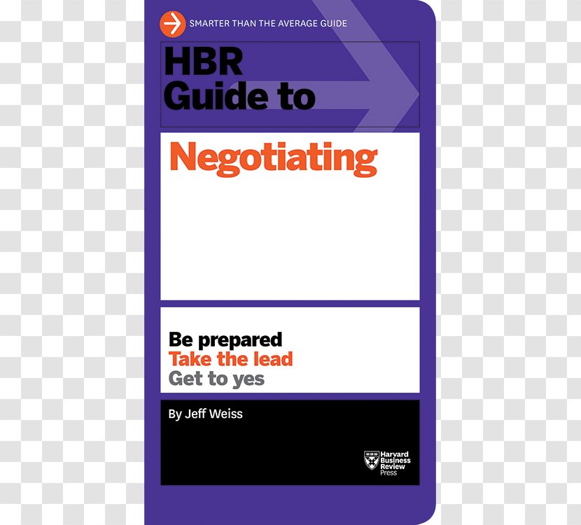 HBR Guide To Negotiating Brand Line Font Purple - For Persuasive Writing Books Read Transparent PNG