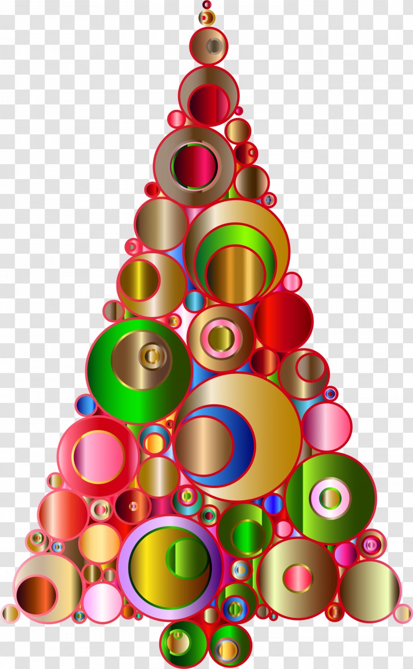 Christmas Tree Ornament Abstract Clip Art - *2* Transparent PNG