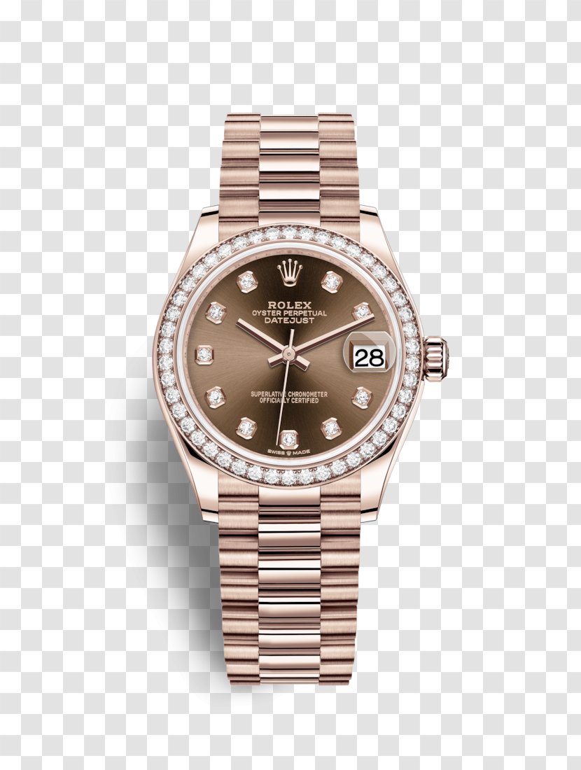 Rolex Datejust Submariner GMT Master II Watch - Diamond Transparent PNG