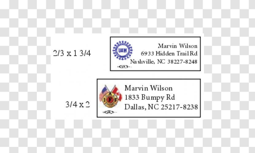 Document Line International Association Of Fire Fighters Firefighter Brand - Rectangle - Address Label Transparent PNG