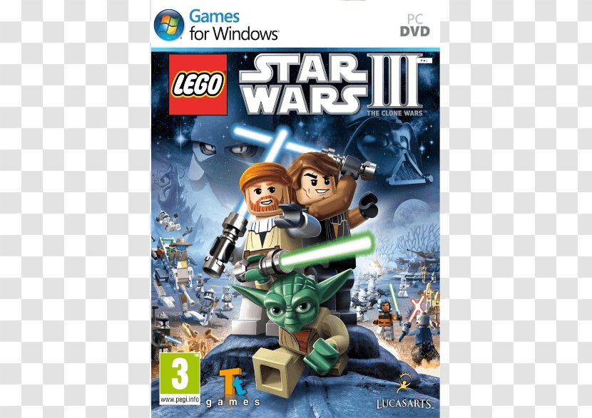 Lego Star Wars III: The Clone Wars: Complete Saga II: Original Trilogy Video Game Xbox 360 - Iii: Transparent PNG