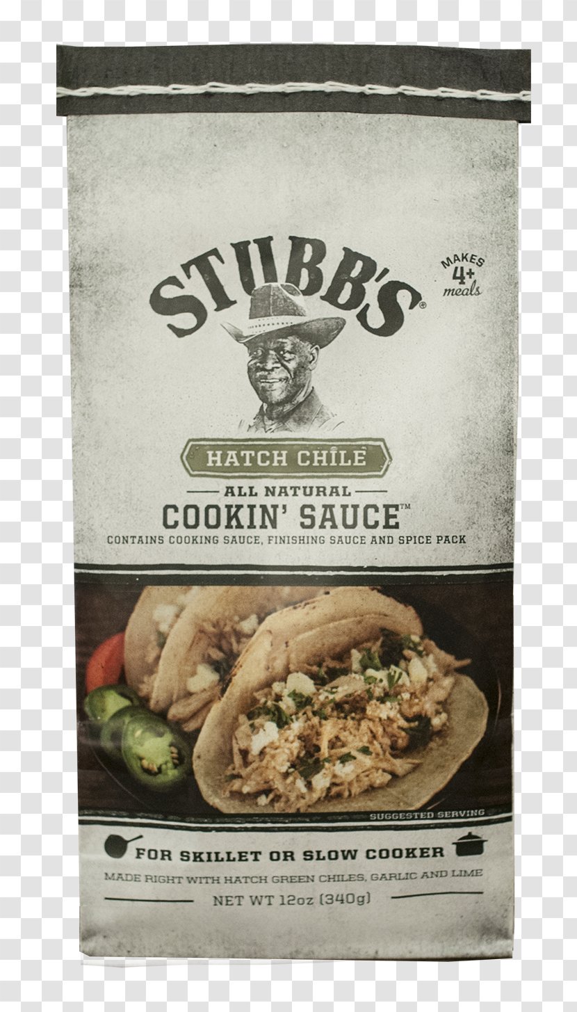Stubb's Bar-B-Q Barbecue Sauce Slider Chili Con Carne - Food Transparent PNG