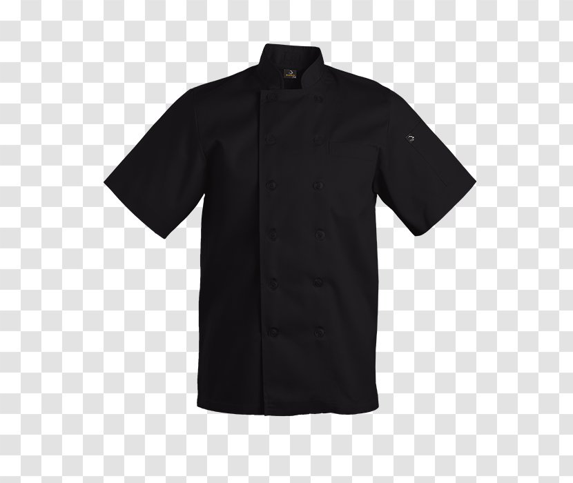 T-shirt Polo Shirt Piqué Clothing - T - Chef Jacket Transparent PNG