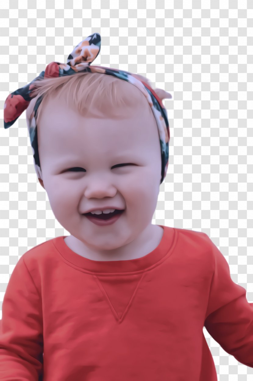 Child Face Facial Expression Toddler Head - Nose Pink Transparent PNG