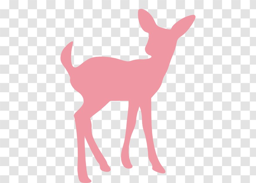 White-tailed Deer Silhouette Infant Clip Art - Wing - Doe Cliparts Transparent PNG