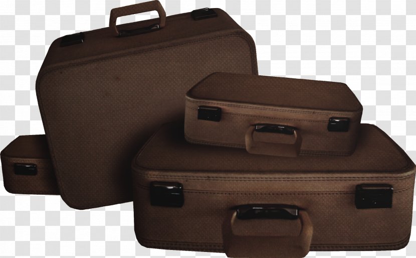 Suitcase Box Travel Clip Art - Bag - Luggage Transparent PNG