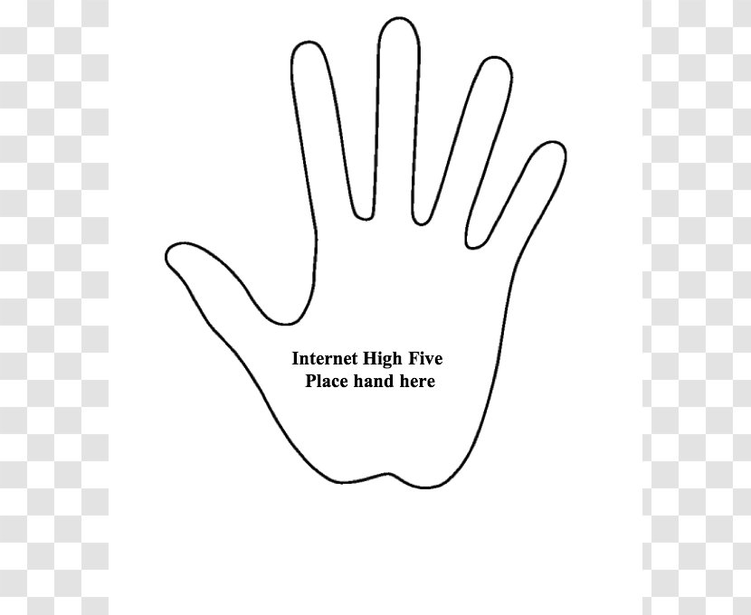 High Five Hand Blog Clip Art - Cartoon Transparent PNG