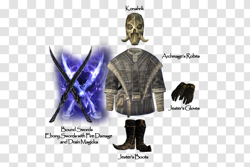 Robe The Elder Scrolls V: Skyrim Clothing Glove Dress - Dragon Transparent PNG
