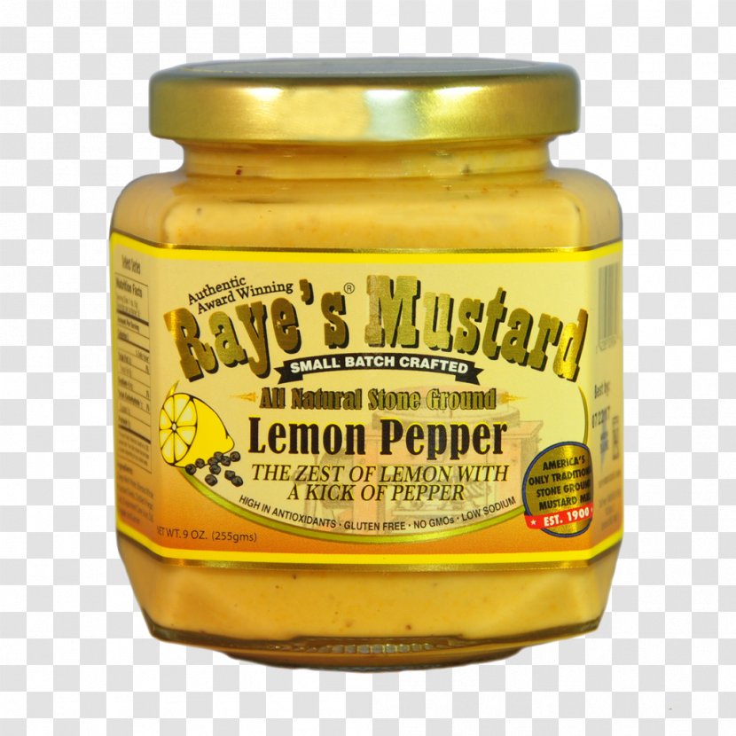 Mustard Winter Garden Flavor Ounce - Ingredient - Lemon Pepper Transparent PNG