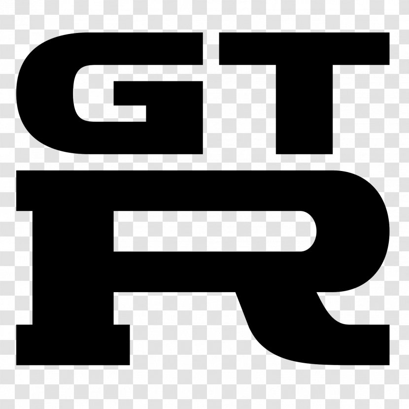 Nissan GT-R Logo Font - Text Transparent PNG