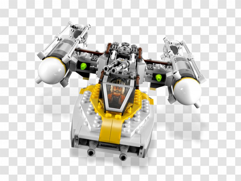 Lego Star Wars III: The Clone Y-wing Minifigure - Retail - Robot Transparent PNG