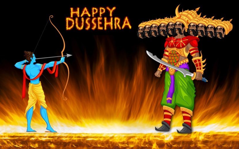 Ravana Durga Puja Rama Dussehra Festival Transparent PNG