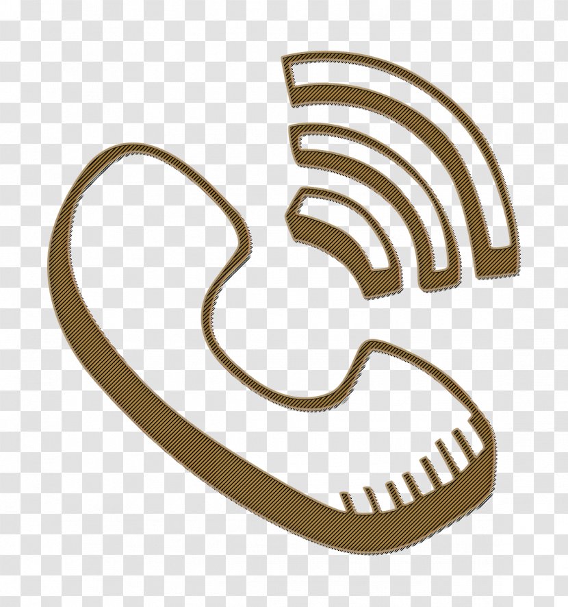 Hand Drawn Icon Social Viber - Logo Ear Transparent PNG