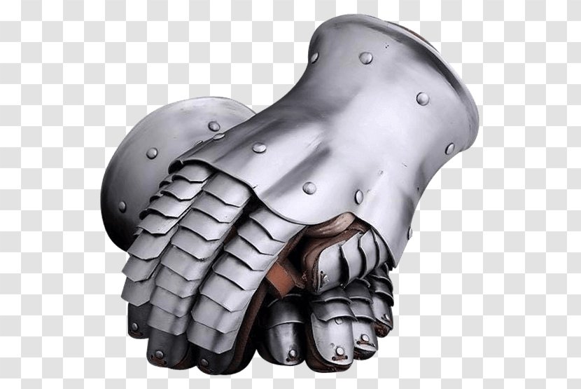 Gauntlet 14th Century Components Of Medieval Armour Knight Glove Transparent PNG