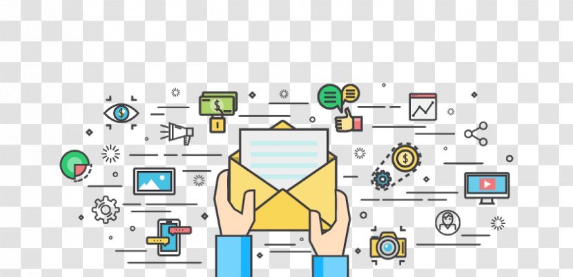 Email Marketing Digital Lead Generation Transparent PNG