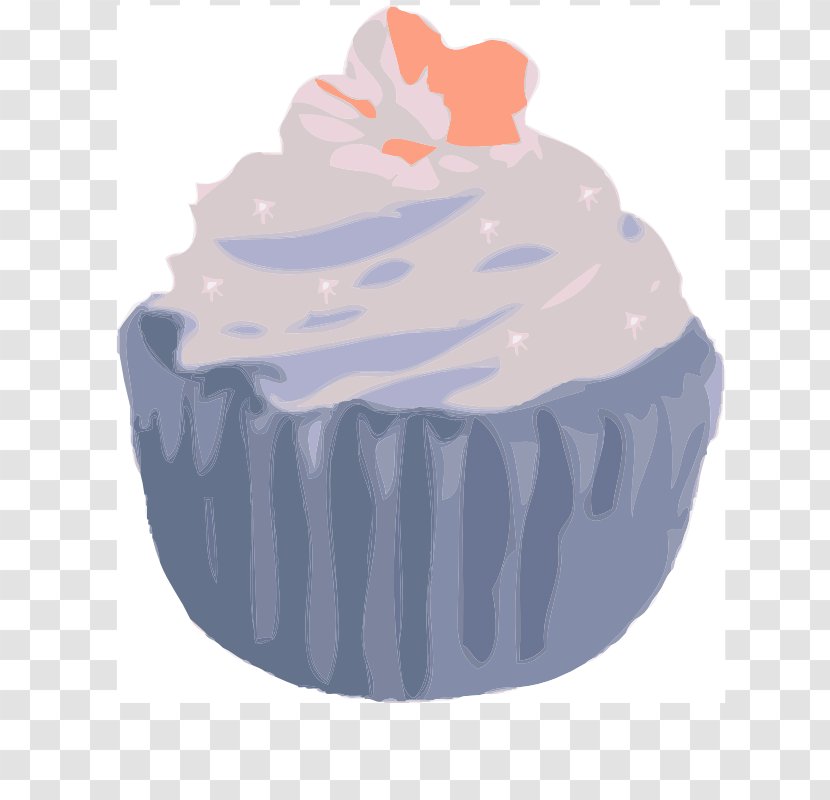 Cupcake Muffin Birthday Cake Clip Art - Buttercream - Graphics Transparent PNG
