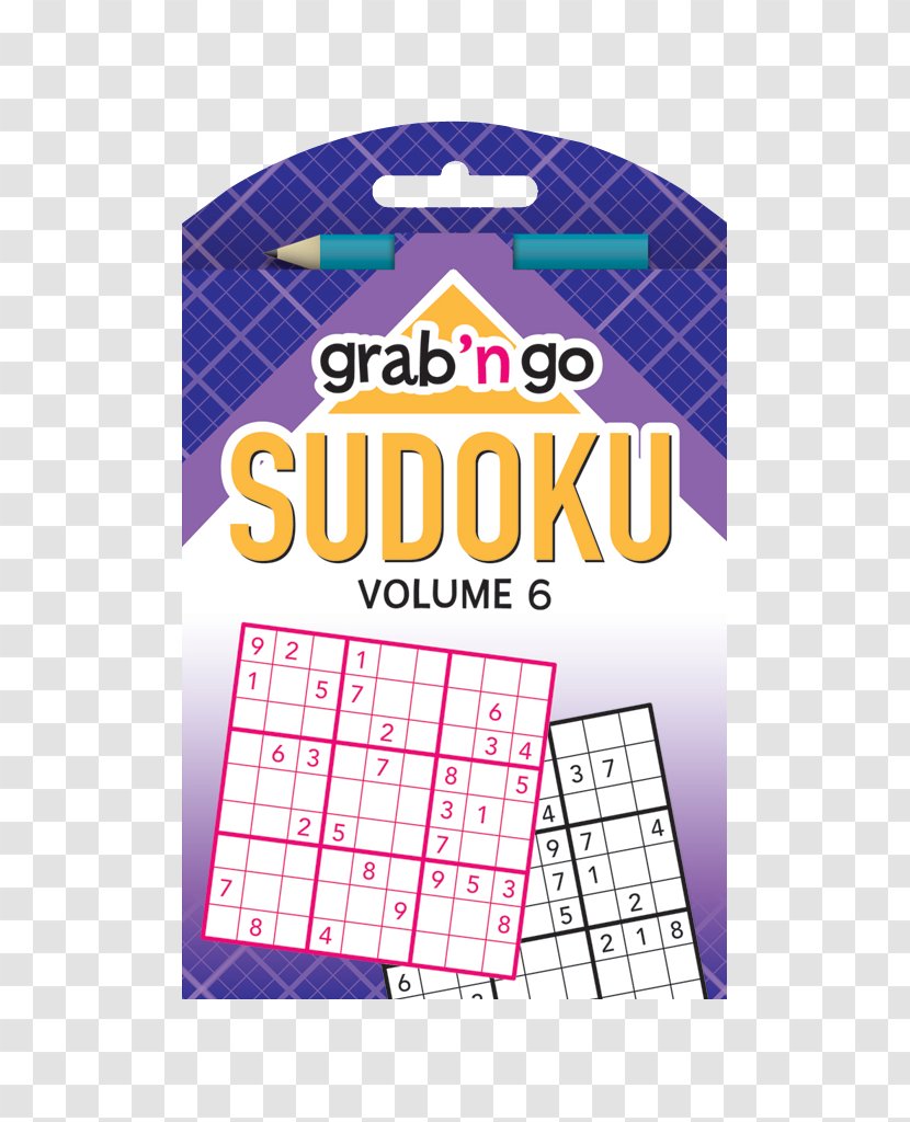 Grab 'n Go Puzzles Sudoku: Cardinal-sapphire Edition Apple-vermillion N Sudoku Paperback Brand - Text - Book Transparent PNG