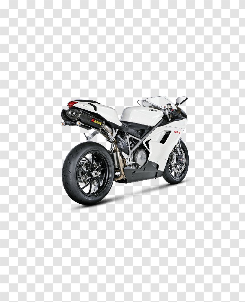 Exhaust System Motorcycle Akrapovič Ducati 848 Muffler - Hardware Transparent PNG