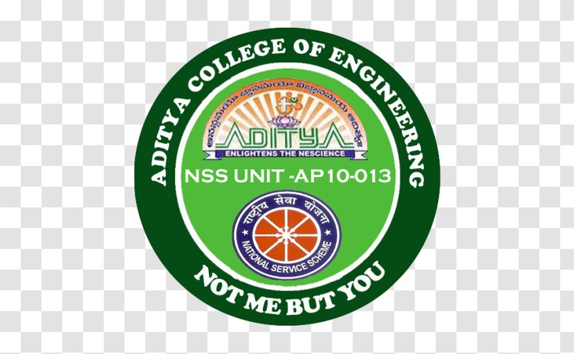 Logo Emblem Organization Badge Aditya Engineering College - National Service Scheme Transparent PNG