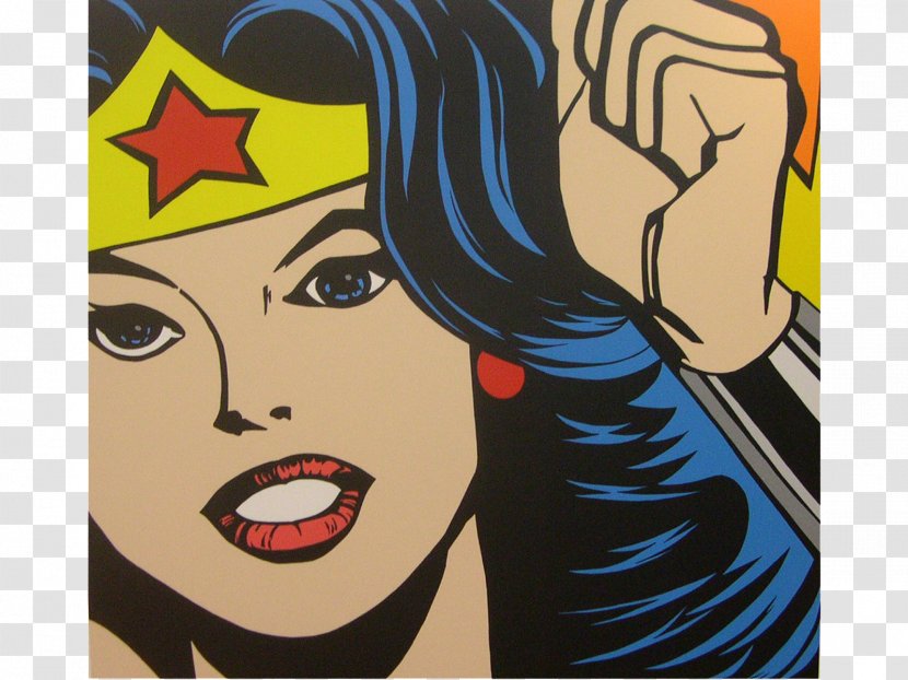 Gal Gadot Wonder Woman Art Female Comics - Comic Pop Transparent PNG