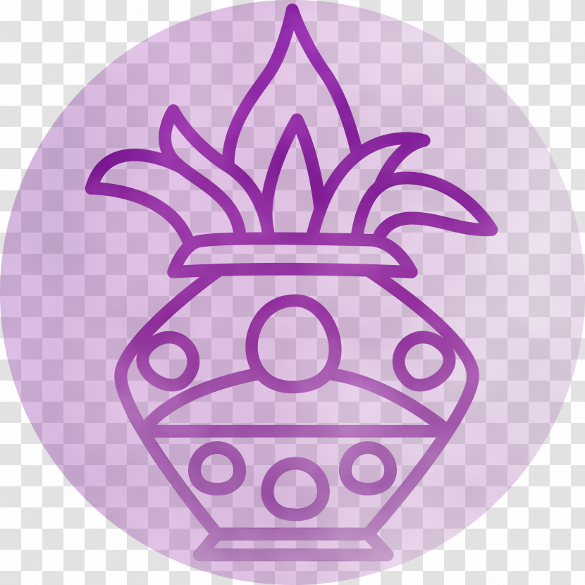 Circle Symbol Purple Pattern Meter Transparent PNG