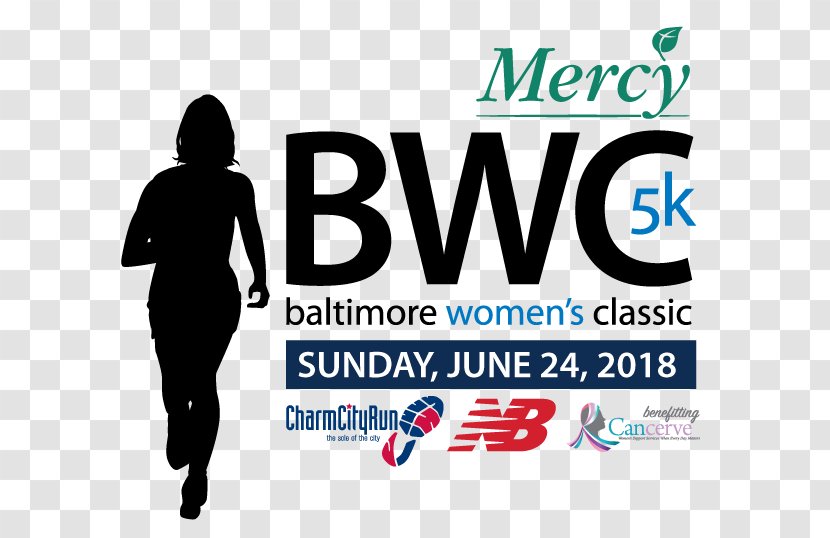 Baltimore Women's Classic 5K Mercy Medical Center Rash Field Run Marathon - 10k - Space Walk Transparent PNG