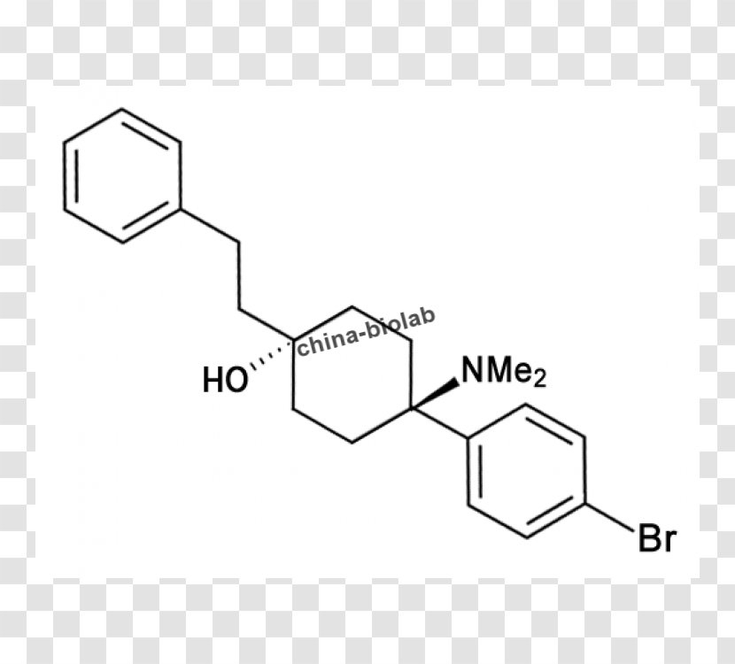 Research Chemical Bromadol Opioid Substance - Diagram Transparent PNG
