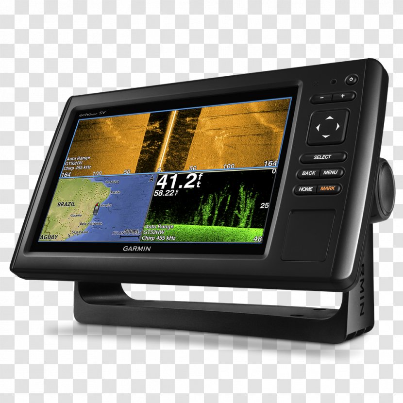 GPS Navigation Systems Chirp Garmin Ltd. Transducer Chartplotter - Echo Sounding - Pub Transparent PNG