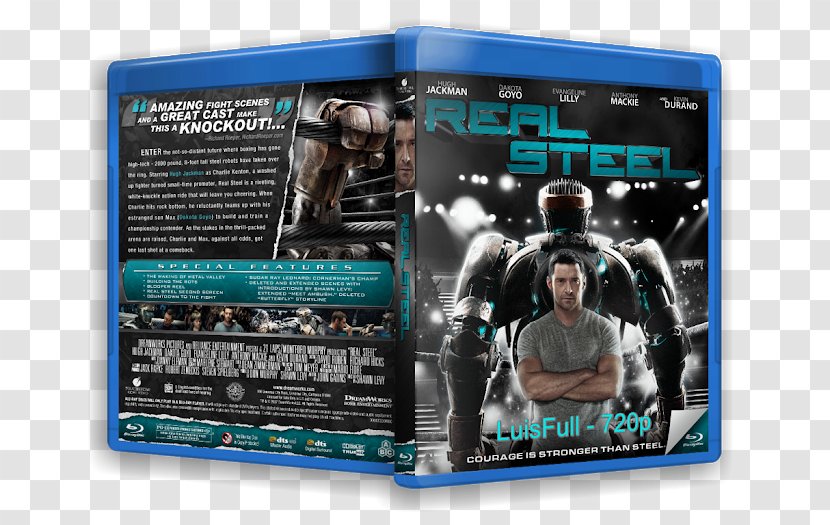 Real Steel Poster Electronics - Film - Shawn Levy Transparent PNG