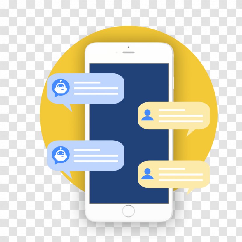Internet Bot Mobile Phones User - Blue - Phone Transparent PNG