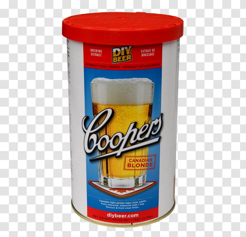 Coopers Brewery Wheat Beer Pale Ale - India - Tin Transparent PNG