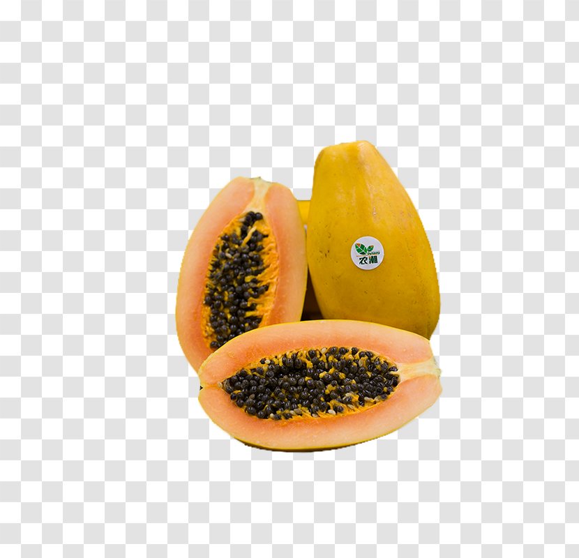 Papaya Auglis Icon - Fruit Transparent PNG