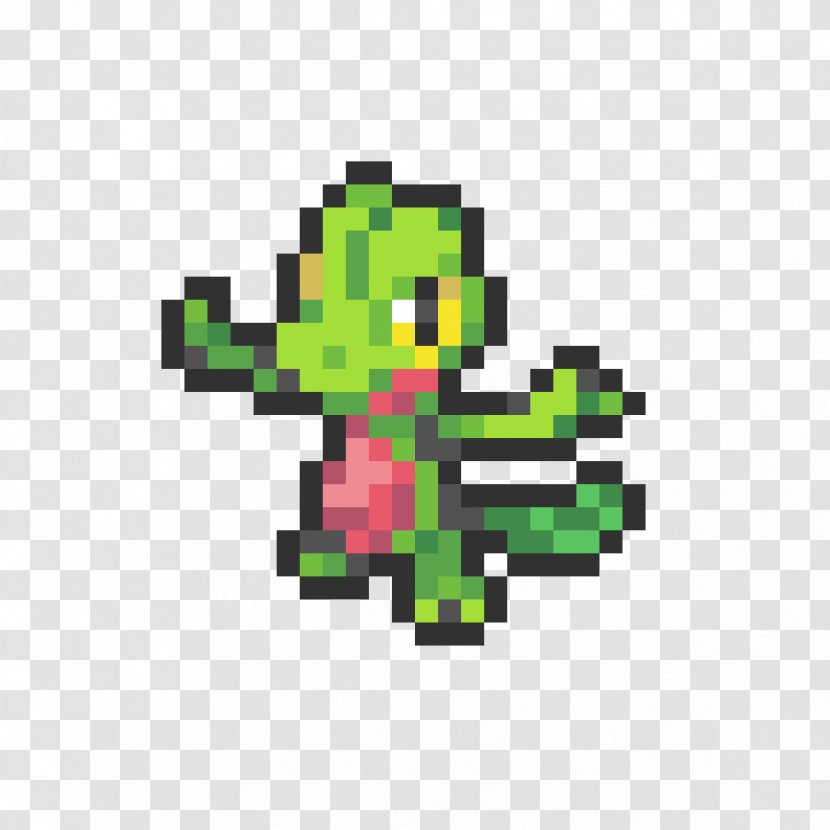 Pokémon Mystery Dungeon: Blue Rescue Team And Red Treecko Grovyle Sceptile - Celebi - Sprite Idle Transparent PNG