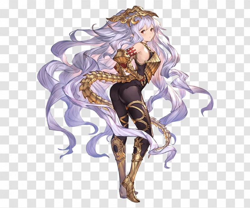 Granblue Fantasy Medusa Rage Of Bahamut Shadowverse Gorgon - Tree - Watercolor Transparent PNG