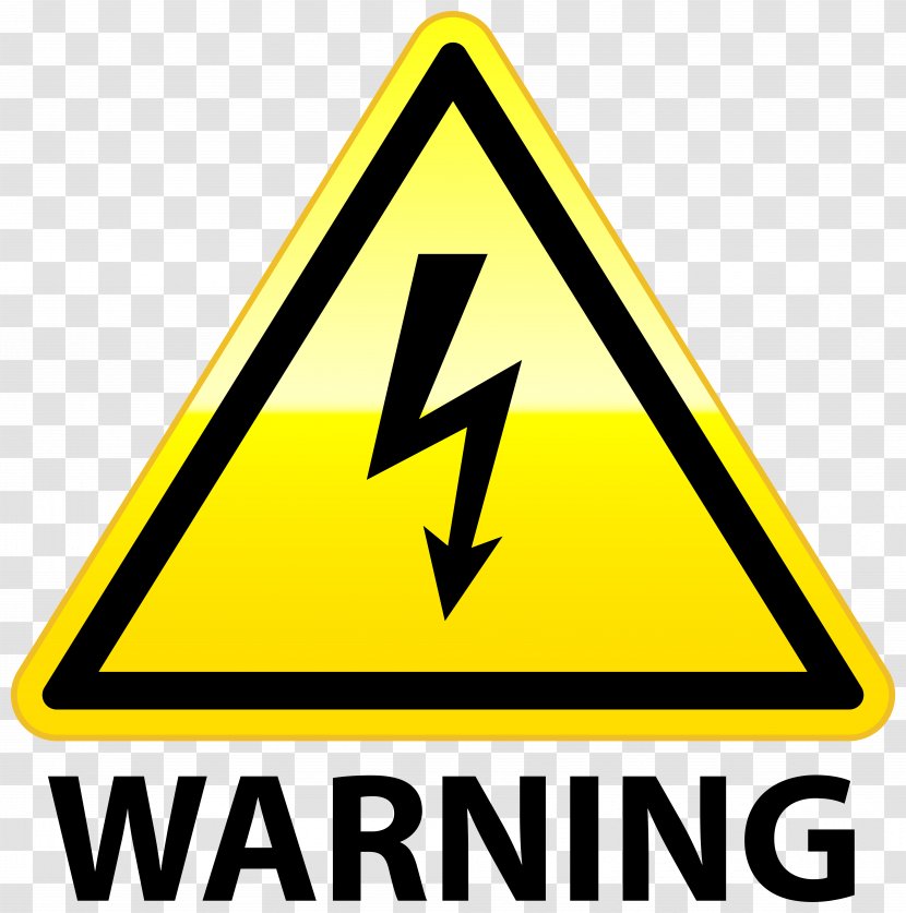 Hazard Symbol Sign Safety High Voltage - Area Transparent PNG