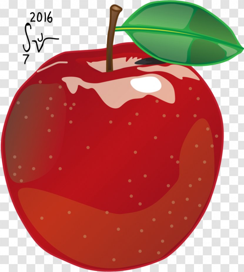 Strawberry Apple Pixel Art Clip - Flower Transparent PNG