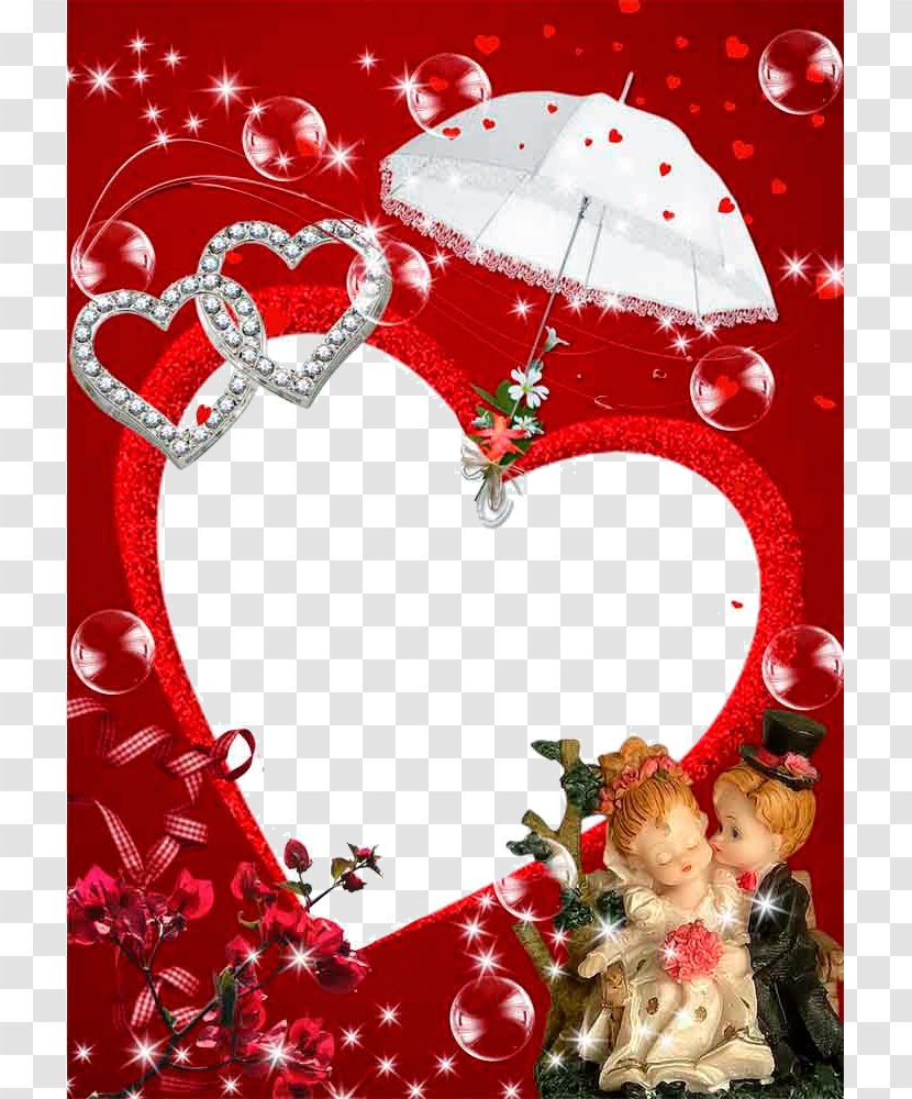 Love Picture Frame - Christmas Transparent PNG
