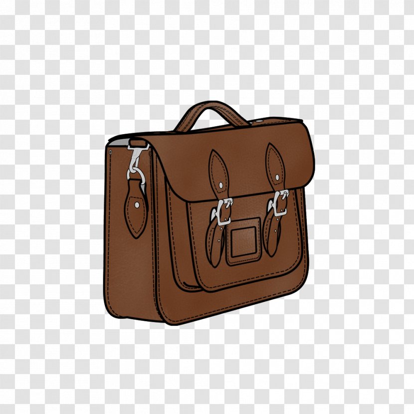 Baggage Leather Satchel Briefcase - Hand Luggage - Bag Transparent PNG