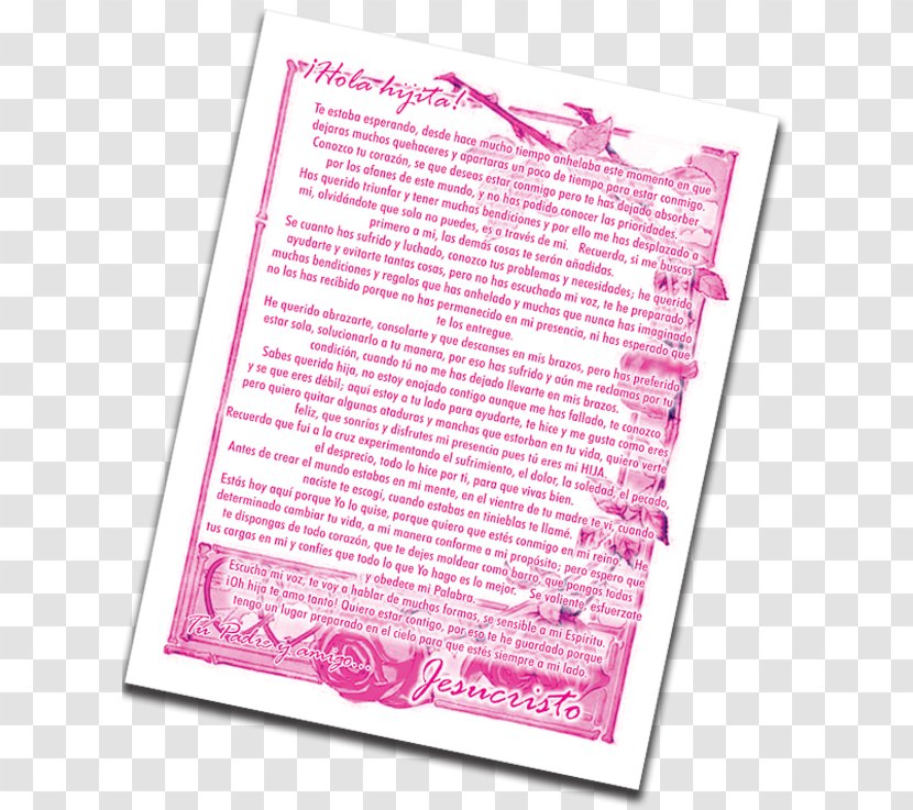 Paper Art Line Pink M Font Transparent PNG