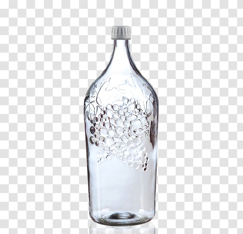 Glass Bottle Liter Carboy Wine - Cork Transparent PNG